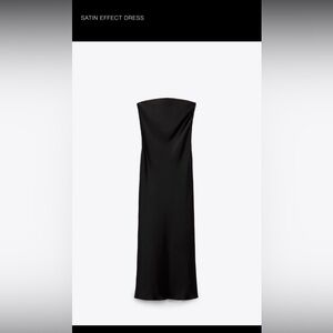 Zara satin dress